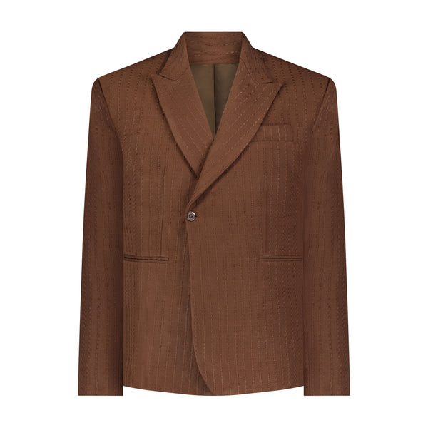 Chocolate Bolga Kese Blazer