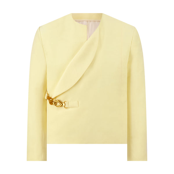 Kingsley Cream Blazer Clasp