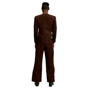 Chocolate Kingsley Fugu Blazer
