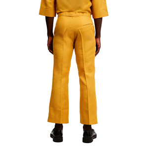 Odyssey Slit Pants - Mustard