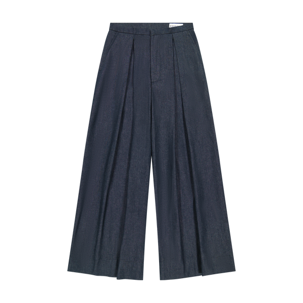 Dadie Anoma Denim Pleat Trousers